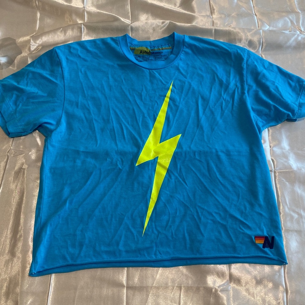 Aviator Nation Lightning Bolt Tee